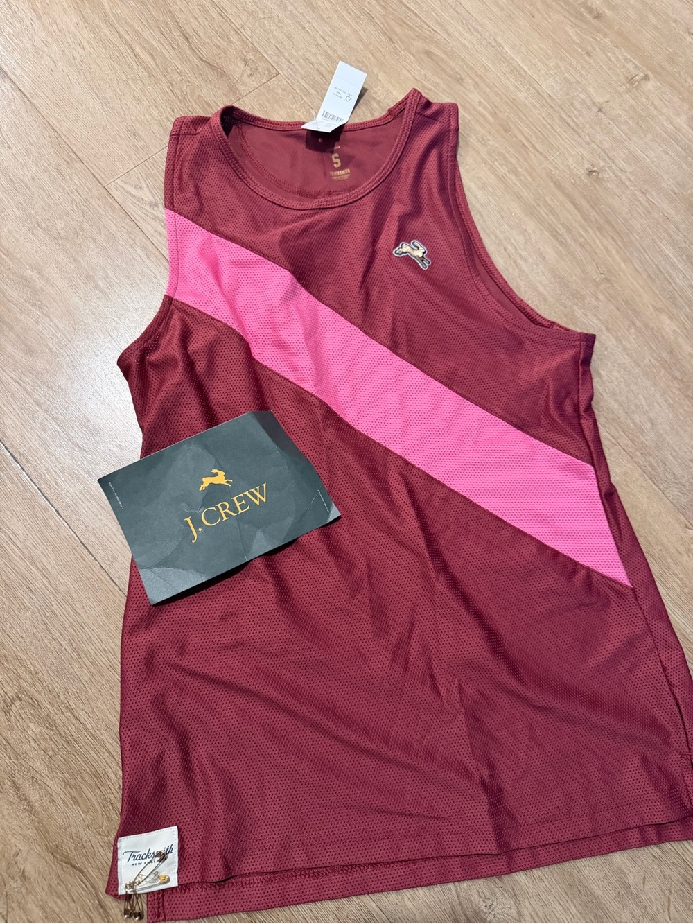 Tracksmith J crew van cortland tank